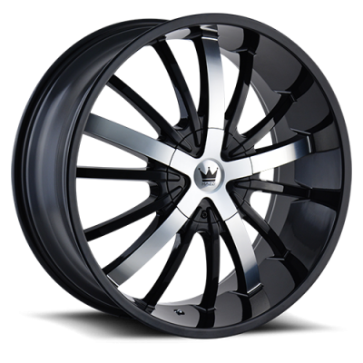 Cast Aluminum Wheels Essence 364 GBM 24x9.5 Gloss Black 5 On 115/5 On 120 Bolt Pattern 18 Offset Mazzi Wheels