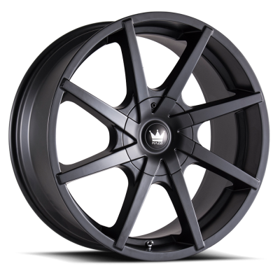 Cast Aluminum Wheels Kickstand 369 MB 22x9.5 Matte Black 5 On 115/5 On 139.7 Bolt Pattern 18 Offset Mazzi Wheels
