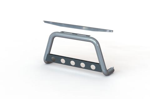 R55-R59 Bull Bar Kit with add-on Extension Light Bar for three or four lights