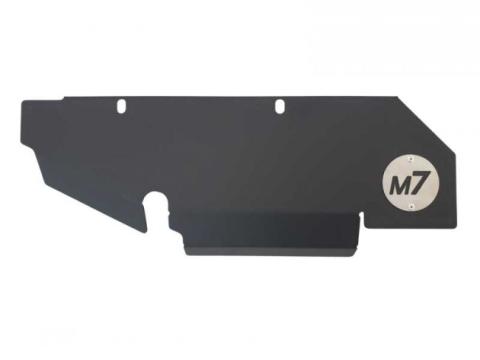 Turbo Heatshield Matte Black Powder Coat  M7 Speed