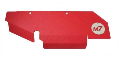 Turbo Heatshield Haciendia Wrinkle Red Powder Coat (Limited Edition) M7 Speed
