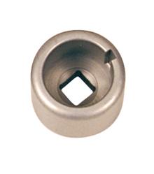 Engine Crankshaft Socket Fits Small Big Block Chevy Engines 1.610 ID Crankshaft Snout with 3/16 Inch Keyway Aluminum Natural Proform