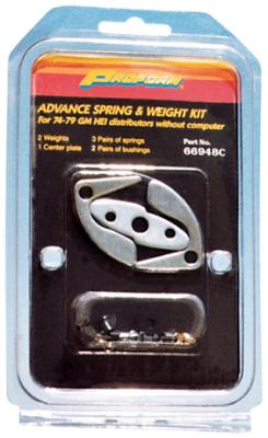 Engine Distributor Advance Curve Kit Fits GM HEI Distributor 3 Sets of Springs Proform