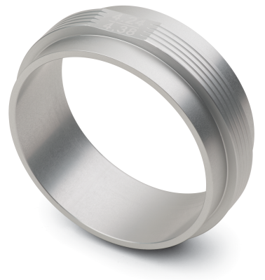 Engine Piston Ring Squaring Tool Billet Aluminum Natural Anodized Fits 4.240-4.380 Inch Bore Sizes Proform