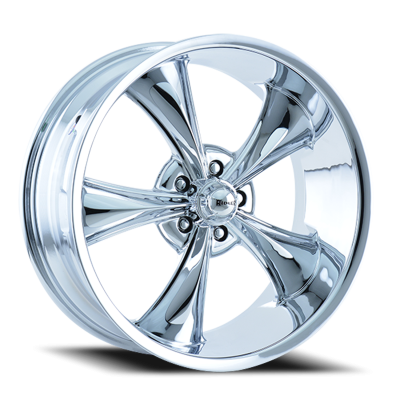 Ridler Wheels Aluminum Wheels 695 CH 20x8.5 Chrome 5 On 114.3 Bolt Pattern 0 Offset