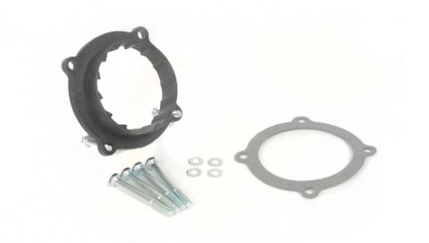Throttle Body Spacer 1 Inch 11-18 Dodge/Jeep Black Volant