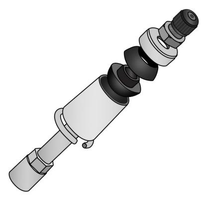 2.0 Inch HQ Stud Top Assembly For Use W/ Ridetech Coil-Overs And Shockwaves Ridetech