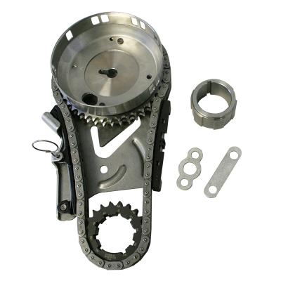 Double Roller Timing Chain Set; Chrysler 5.7L - 6.1L Hemi 9-Keyway Howards Cams 94332
