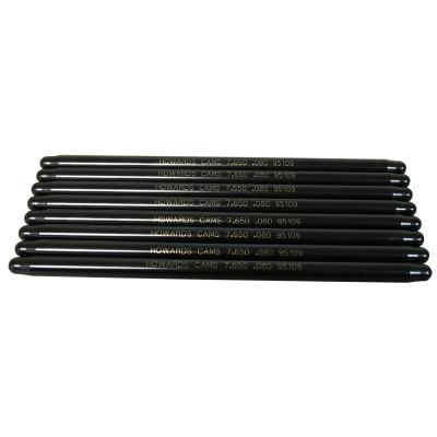 Swedged End Pushrod Kit; 3/8 7.650 .080 Wall Howards Cams 95109