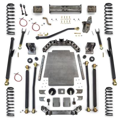 Jeep Cherokee 6.5 Inch Long Arm Lift Kit W/Rear Coil Conversion 1984-2001 XJ Clayton Off Road