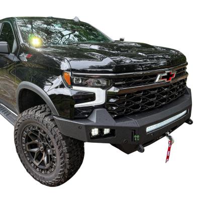 23-25 Chevrolet 1500 ZR2 Octane Front Winch Bumper No Parking Sensors Chassis Unlimited