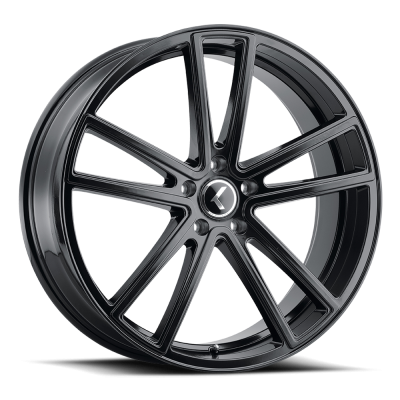 Cast Aluminum Wheels Swagg 144 BM 24x9.5 Machined Black 5 on 115/5 on 120 Bolt Pattern 18 Offset Kraze Wheels