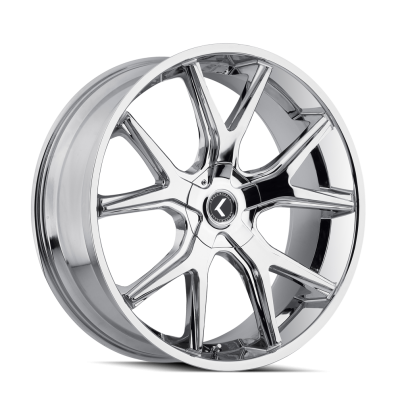 Cast Aluminum Wheels Hella 157 CH 18x8 Chrome 5 on 100/5 on 114.3 Bolt Pattern 40 Offset Kraze Wheels