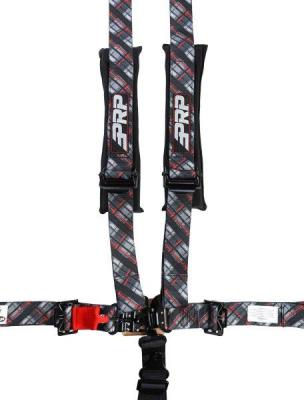 5.2 Harness with Removable Pads on Shoulder Plaid PRP Seats