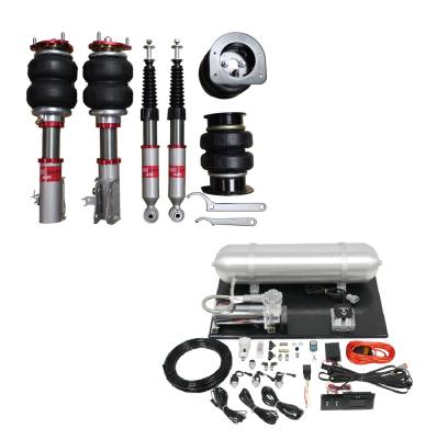 AirPlus Air Struts w/ VERA Evo Management For 13-15 Acura ILX 12-15 Honda Civic TruHart