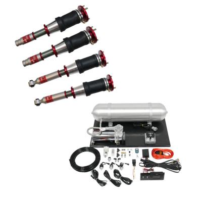 AirPlus Air Struts w/ VERA Evo Management For 97-99 Acura CL 90-97 Honda Accord FWD TruHart