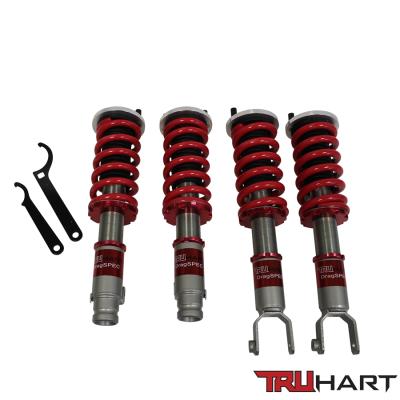 DRAG Spec Coilovers Red For 94-01 Acura Integra 92-00 Honda Civic FWD TruHart