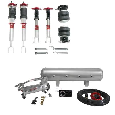 AirPlus Air Struts w/ VERA Essential Management For 07-08 Infiniti G35 Sedan 08-13 Infiniti G37 Coupe 07-14 Infiniti G37 Sedan 14-15 Infiniti Q60 Coupe 09+ Nissan 370Z RWD TruHart
