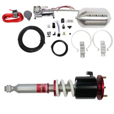 StreetPlus Coilovers w/ Front Air Cups Plus Silver Management For 07-18 Nissan Altima 09+ Nissan Maxima TruHart