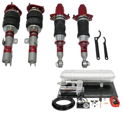 AirPlus Air Struts w/ VERA Basic Management For 09-19 Toyota Corolla Sedan 03-13 Toyota Matrix FWD TruHart