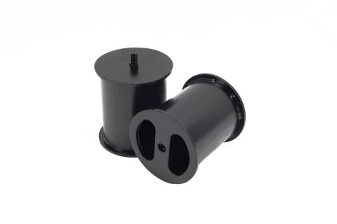 Rear Air Bag Tow Assist Spacers for Vehicles w/ 2-4 Inch Lift Universal