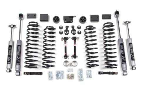 3 Inch Lift Kit Jeep Wrangler JK 12-18 2-Door Fixed Sway Bar Link NX2 Nitro Shocks