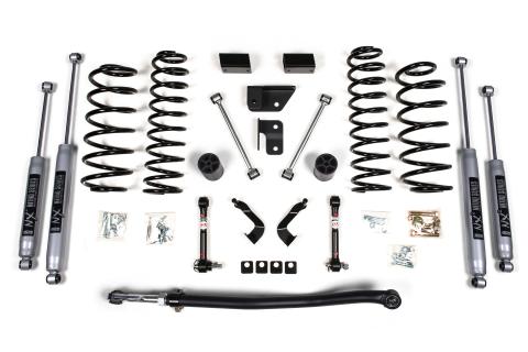 3 Inch Lift Kit Jeep Wrangler JL 18-25 4-Door Fox 2.0 Performance Shocks