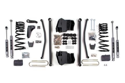 8 Inch Leaf Spring Lift Kit Long Arm Dodge Ram 2500 09-13 4WD Diesel Fox 2.0 Performance Shocks