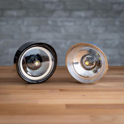 1969 Chevrolet Camaro Chrome Billet Front Parking Lamps with Revive 1157 Switchback LED Dapper Lighting