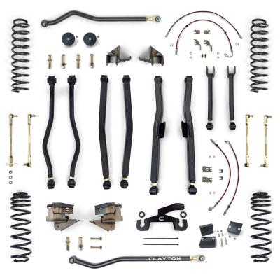 Jeep Wrangler 392 Overland Plus 3.5 Inch Long Arm Lift Kit 2021+ JL Clayton Off Road