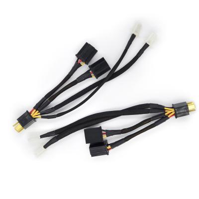 H4 Male to H4 Female plus Hi/Low Control Adapters Dapper Lighting