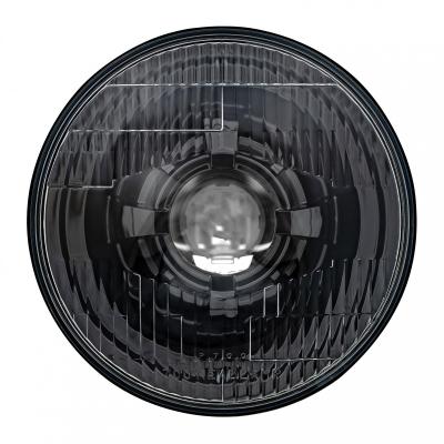 Black LED 7 Inch with Original Glass Dapper Lighting