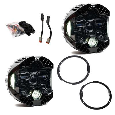 DOT LP6 LED Headlight Kit Jeep 2007-2018 Wrangler JK w/LED Headlights (White) Baja Designs