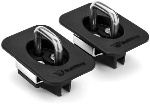 Ford Flush Fit Retractable Tie Down Anchors Rear only '98-'14 Ford F150 '98-'16 Ford F-250/F-350 Super Duty Bullring
