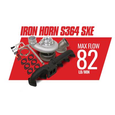Iron Horn 5.9L Cummins Turbo Kit S364SXE/80 1.00AR Dodge 2003-2007 RAM 2500/3500 BD Diesel