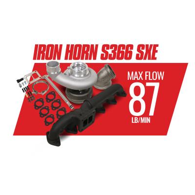 Iron Horn 5.9L Cummins Turbo Kit S366SXE/80 1.00AR Dodge 2003-2007 RAM 2500/3500 BD Diesel