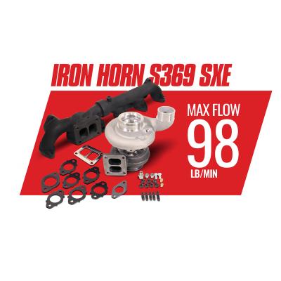 Iron Horn 5.9L Cummins Turbo Kit S369SXE/80 1.00AR Dodge 2003-2007 RAM 2500/3500 BD Diesel