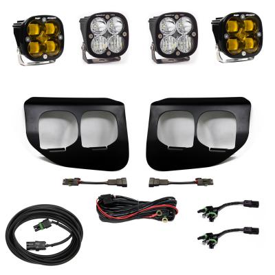 Ford Super Duty (20-22) Fog Lights Dual FPK Baja Amber SAE/Pro DC Baja Designs