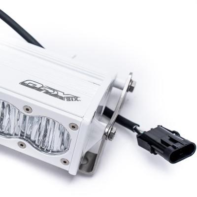 OnX6+ White Straight LED Light Bar (10 Inch; Driving/Combo; Clear) Baja Designs