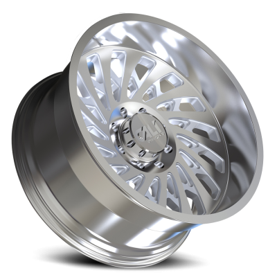 Cast Aluminum Wheels Switchback 9108 PO 24x12 Polished 5 On 139.7 Bolt Pattern -51 Offset Cali Offroad Wheels