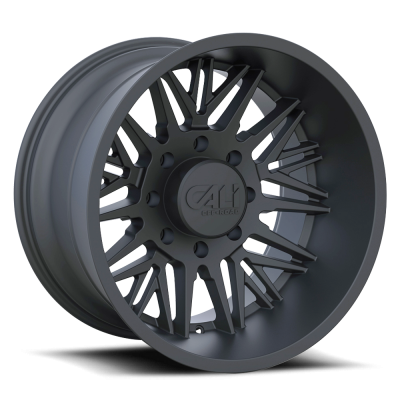 Cast Aluminum Wheels Rawkon 9109 MB 24x12 Matte Black 6 On 135 Bolt Pattern -51 Offset Cali Offroad Wheels