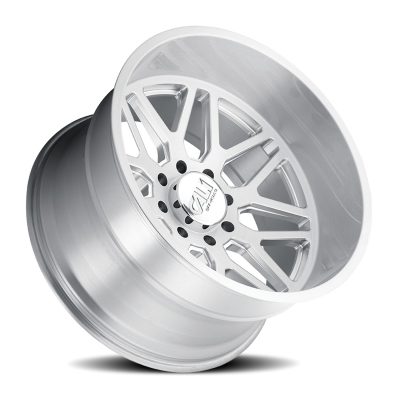 Cast Aluminum Wheels Invader 9115 BGC 20x10 Brushed Brushed 5 On 127 Bolt Pattern -25 Offset Cali Offroad Wheels