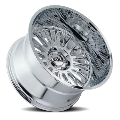 Cast Aluminum Wheels Vertex 9116 CH 24x14 Chrome 6 On 135 Bolt Pattern -76 Offset Cali Offroad Wheels