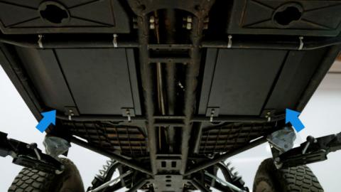 EXR Fuel Tank 2014-Present Polaris RZR 4 Seat w/o Skid Plate AGM Products