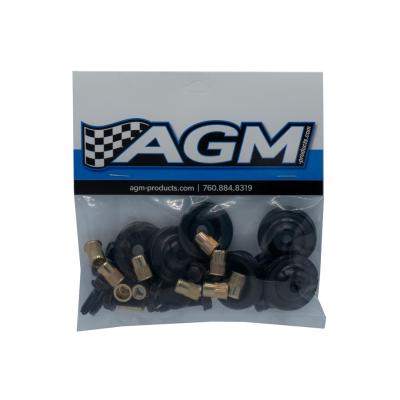 Skid Plate Kit 2014-Present Polaris RZR 4 Seat Models XP4, XP4T and Turbo S AGM Products