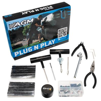 Plug N Play Tire Repair Kit AGM
