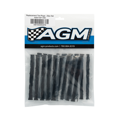 Replacement Tire Plugs - 20pc Set AGM Products