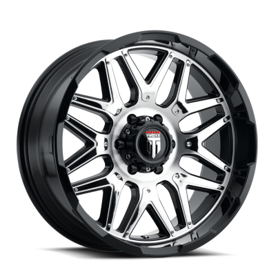 Grind AT151 Gloss Black Machined 20X9 5-127 0MM 78.1MM Off Road Wheels American Truxx