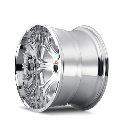 Bomb AT154 Chrome 22X14 5-127 -76MM 78.1MM Off Road Wheels American Truxx