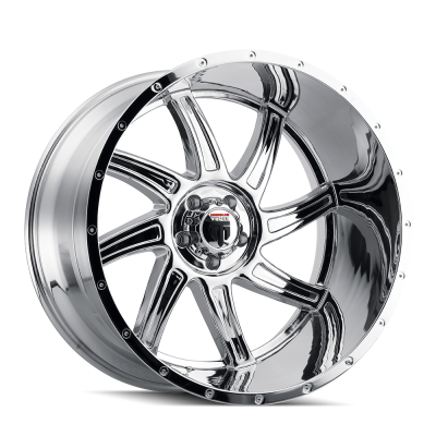 Vortex AT162 Chrome 24X14 5-139.7 -76MM 87.1MM Off Road Wheels American Truxx